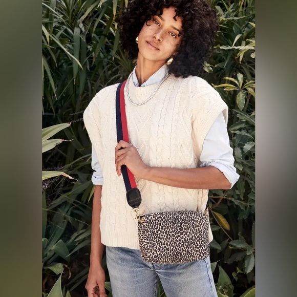 Clare V Sac Leather Crossbody Bag - Picture 12 of 12